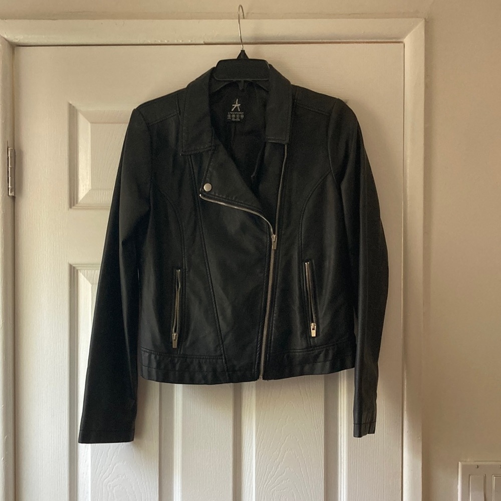 Vegan leather jacket